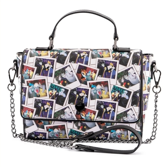 Loungefly Handbags - LOUNGEFLY DISNEY VILLAINS CLUB POLAROID CROSSBODY PURSE